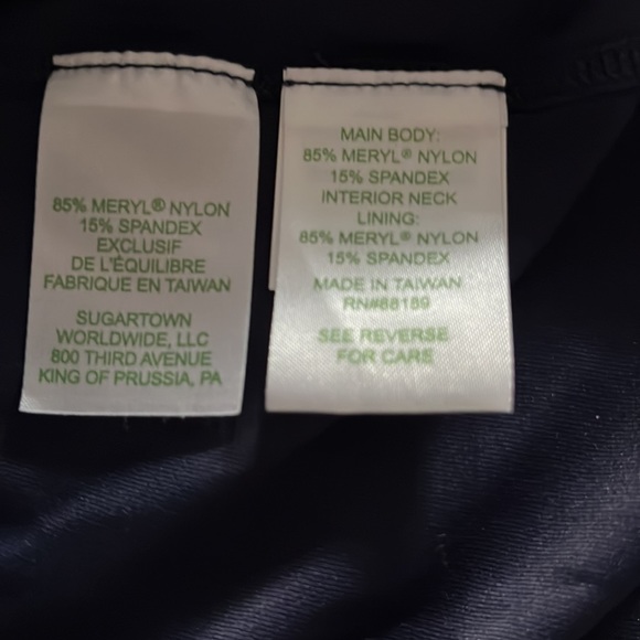 Women's Lilly Pulitzer Justine 1/2 Zip Upf 50+ - Picture 3 of 4